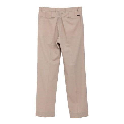Benn Relaxed Light Wool Pleated Trouser